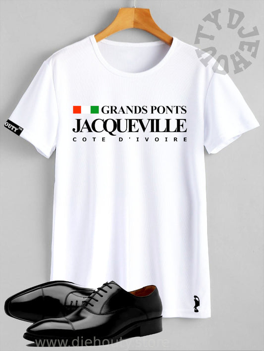 TSHIRT JACQUEVILLE DRAPEAU