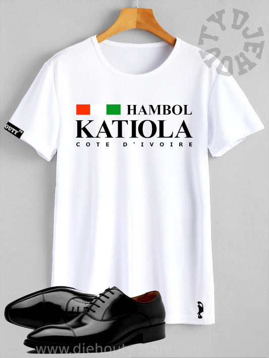 TSHIRT KATIOLA DRAPEAU
