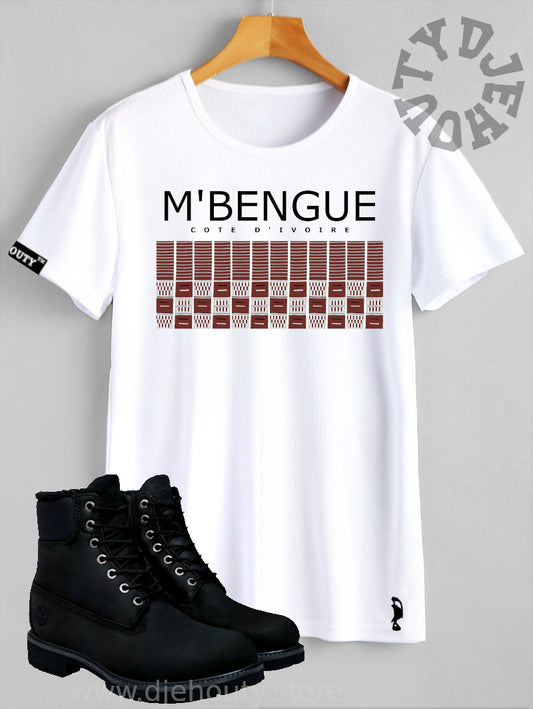 TSHIRT M'BENGUE PAGNE  SENOUFO COTE D'IVOIRE