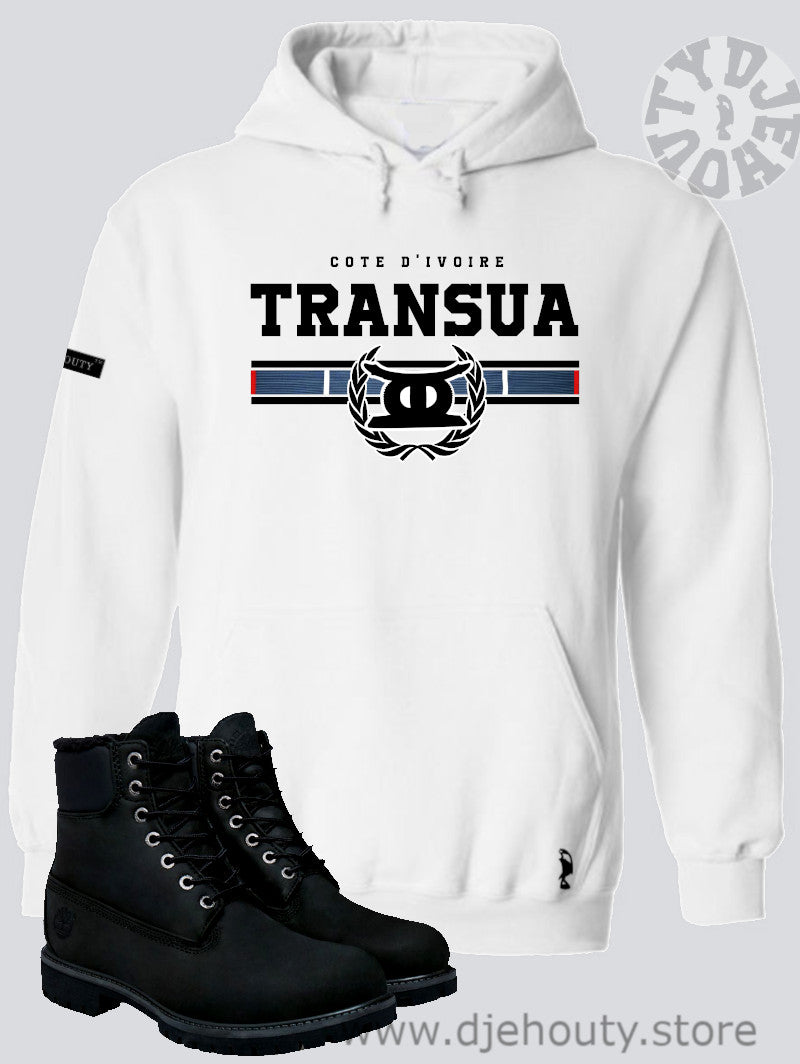 HOODIE TRANSUA BANDE PAGNE ABRON