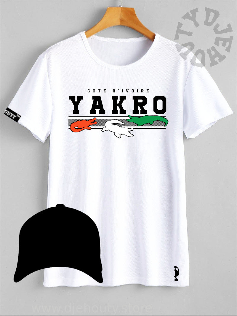 TSHIRT YAMOUSSOUKRO  CROCODILES