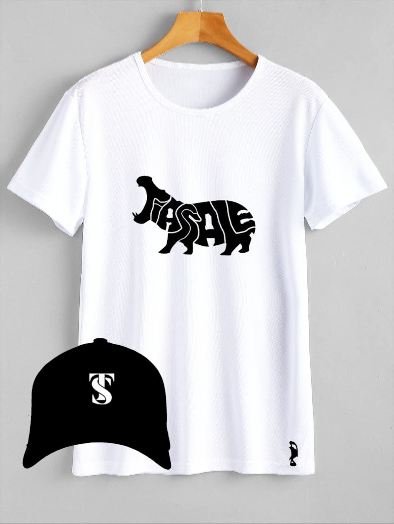 TSHIRT TIASSALE HIPPOPOTAME