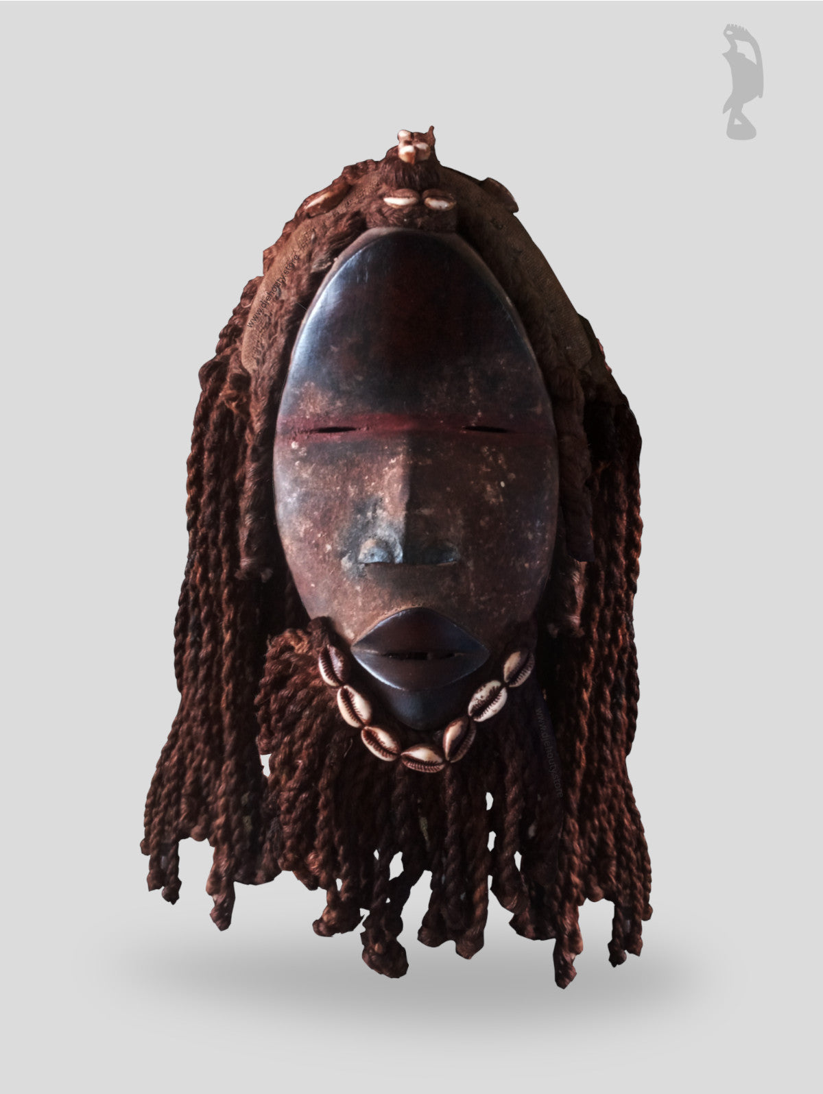 MASQUE DAN YEUX FERMES UNICOLORE