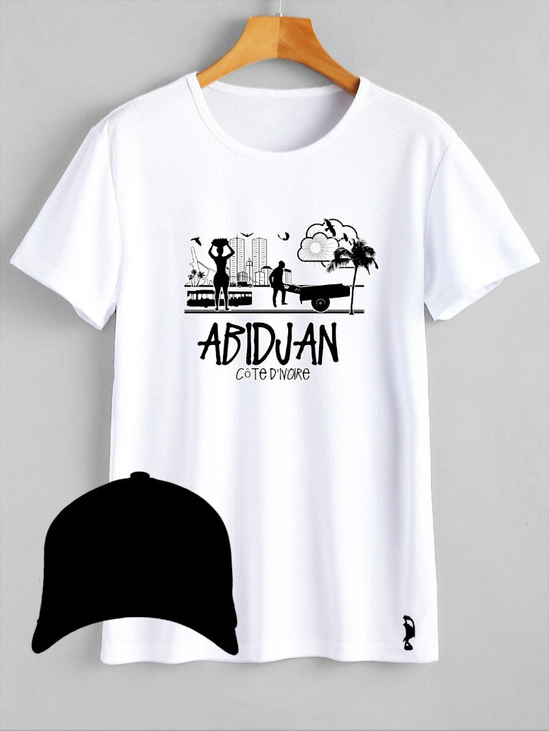 TSHIRT ABIDJAN SCENE COTE D'IVOIRE