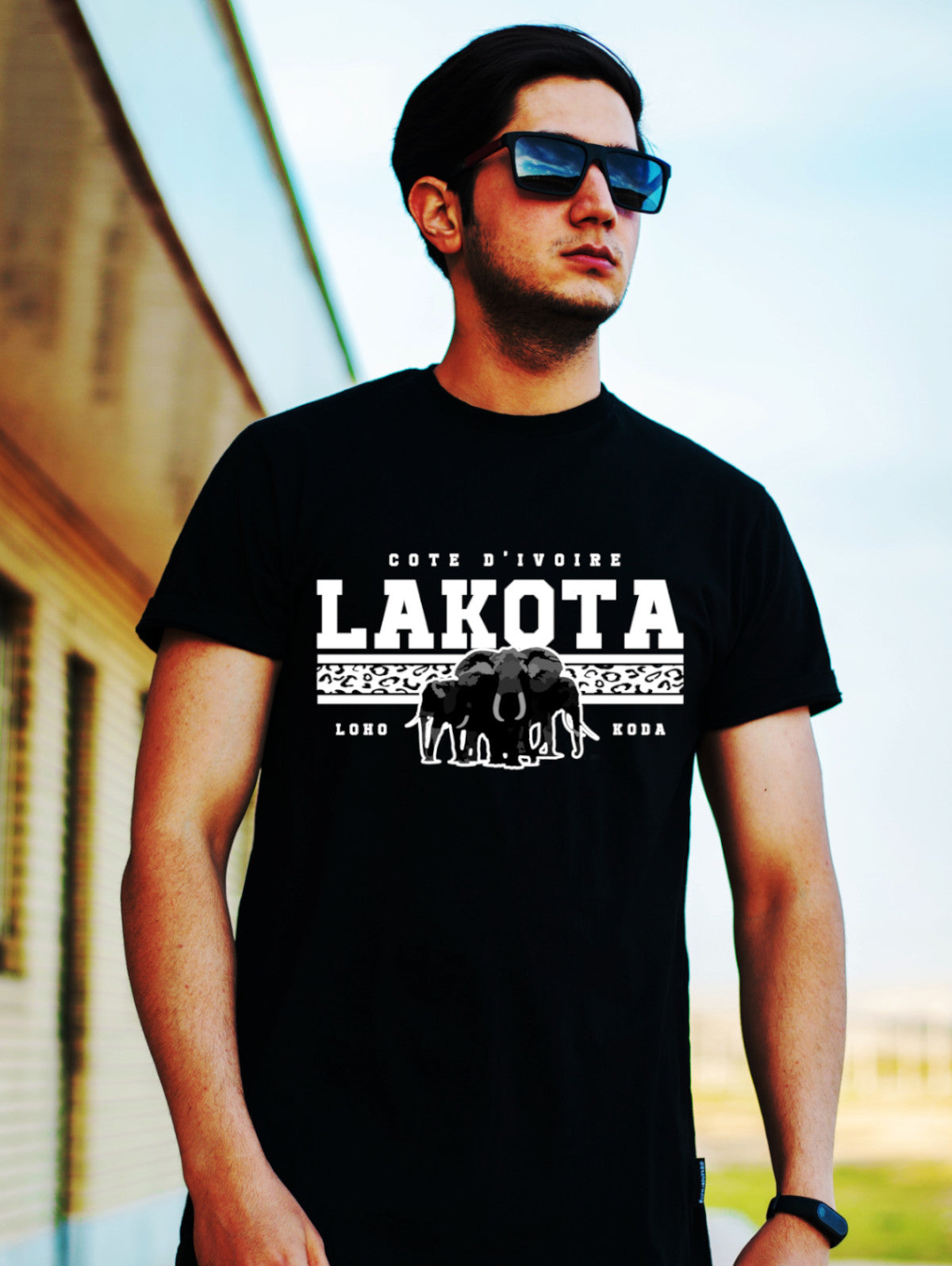 TSHIRT LAKOTA ELEPHANTS