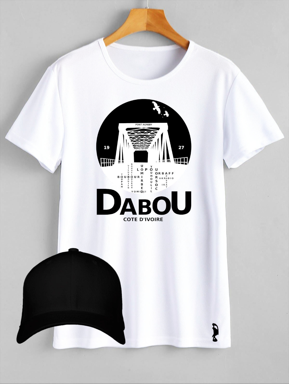 TSHIRT PONT EIFFEL DE DABOU